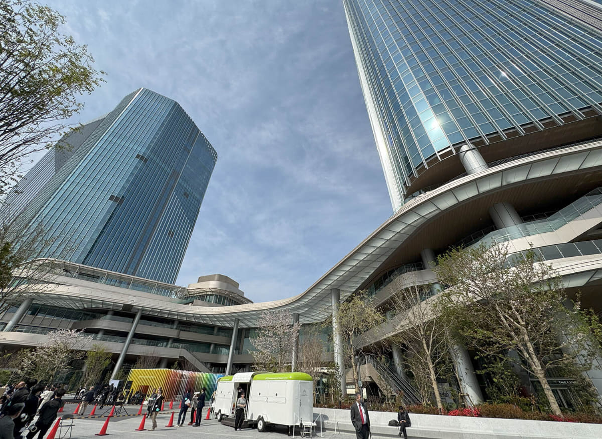 発表会はTAKANAWA GATEWAY CITYで行なわれた