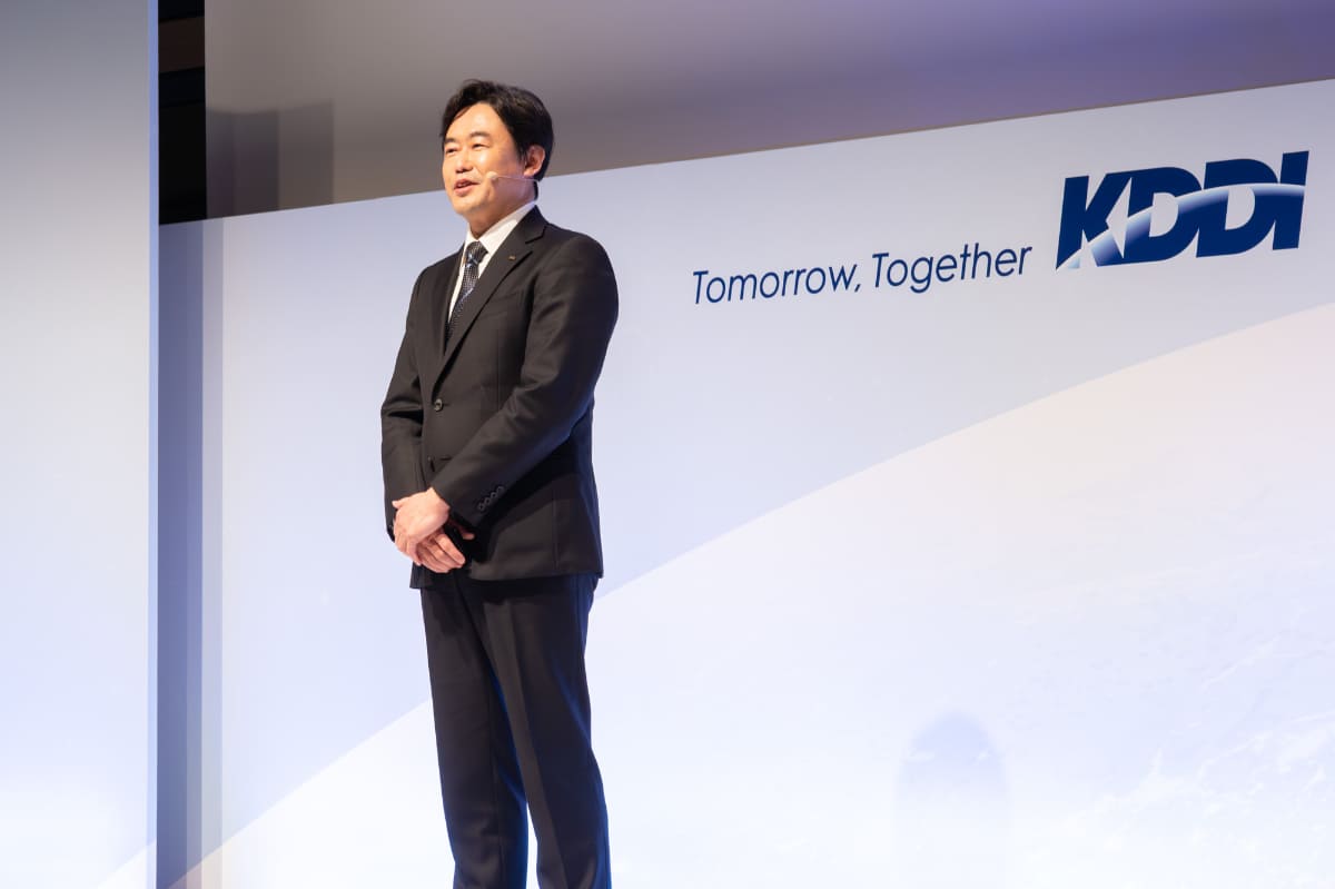 KDDI 代表取締役社長CEOに就任した松田浩路氏