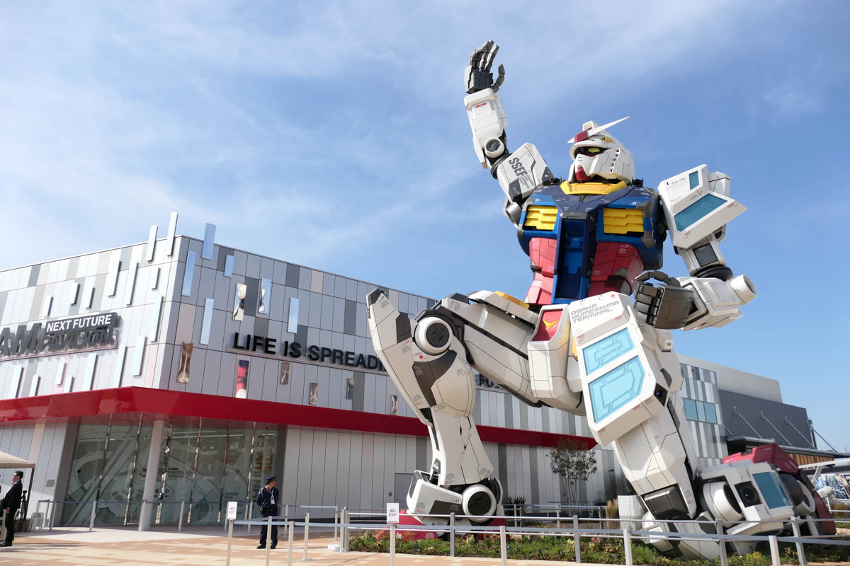 GUNDAM NEXT FUTURE PAVILION(©創通・サンライズ)