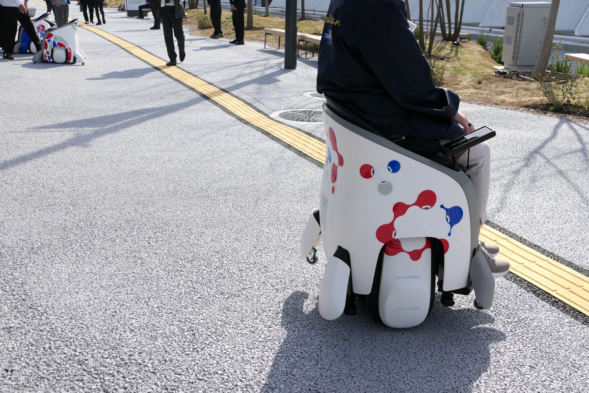 ホンダのハンズフリーパーソナルモビリティ「UNI-ONE」の試乗も