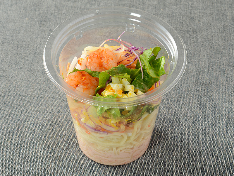 振っておいしいパスタサラダ 海老明太子