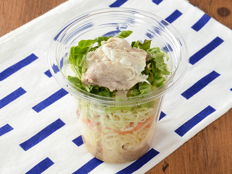 振っておいしいパスタサラダ 豚しゃぶ