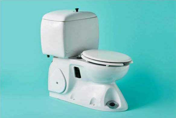 温水洗浄機能付き便器「サニタリイナ61」 伊奈製陶 1967年発売