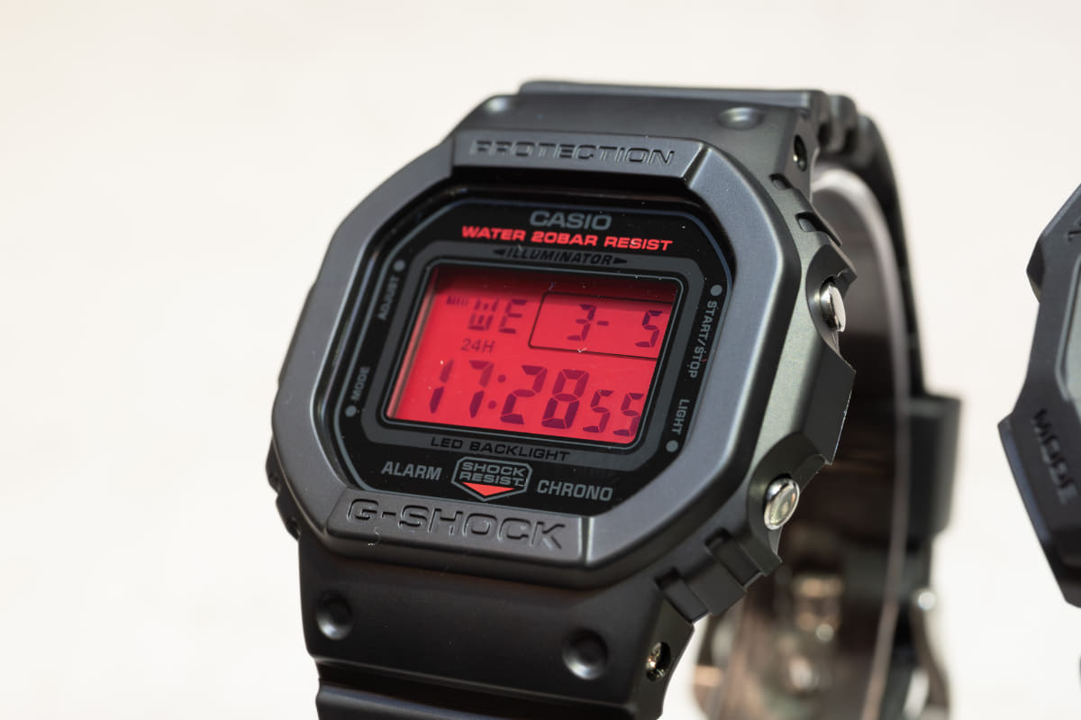 DW-5600BBR-1JF、14,300円