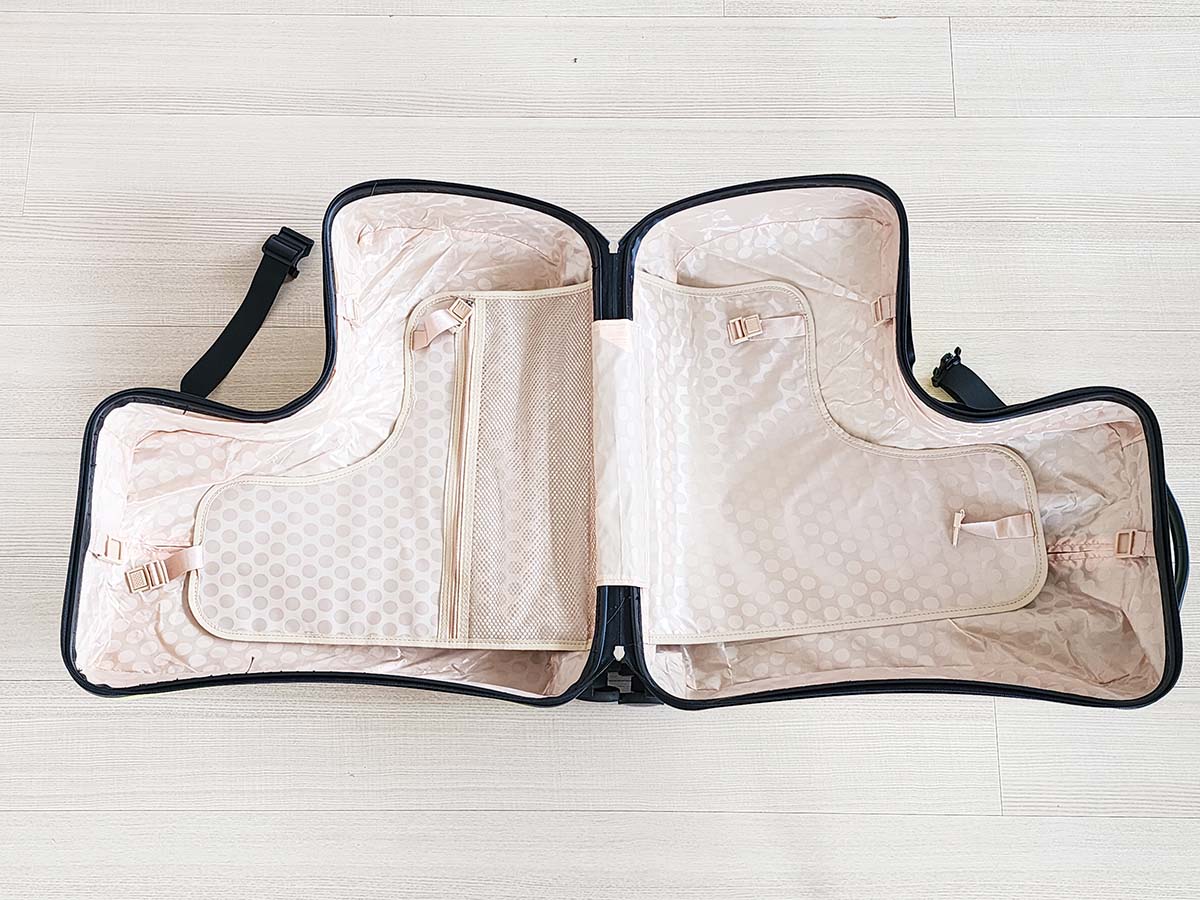 大人2人幼児1人の3人分であれば3泊くらいの荷物が入ります