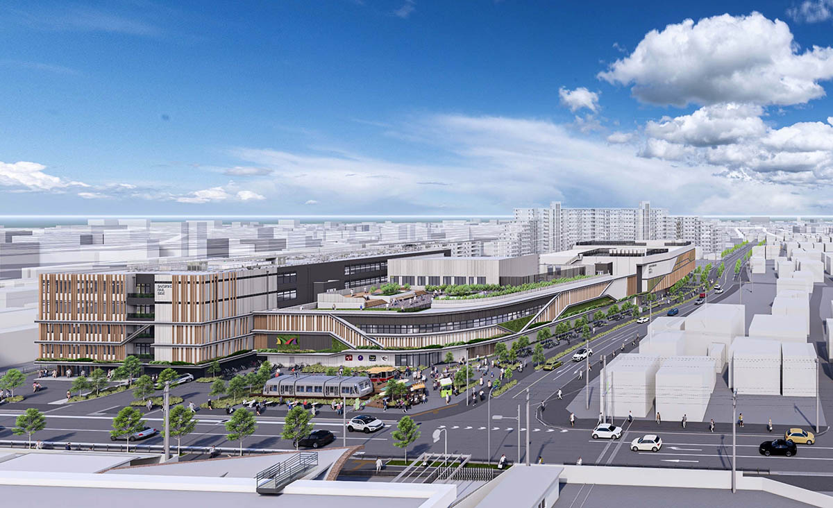 完成イメージパース