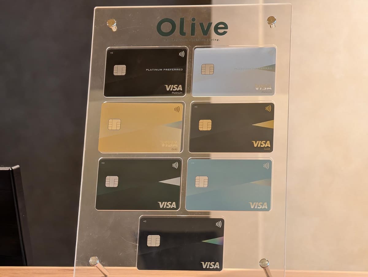 2年間で500万アカウントを達成したOliveのカード群