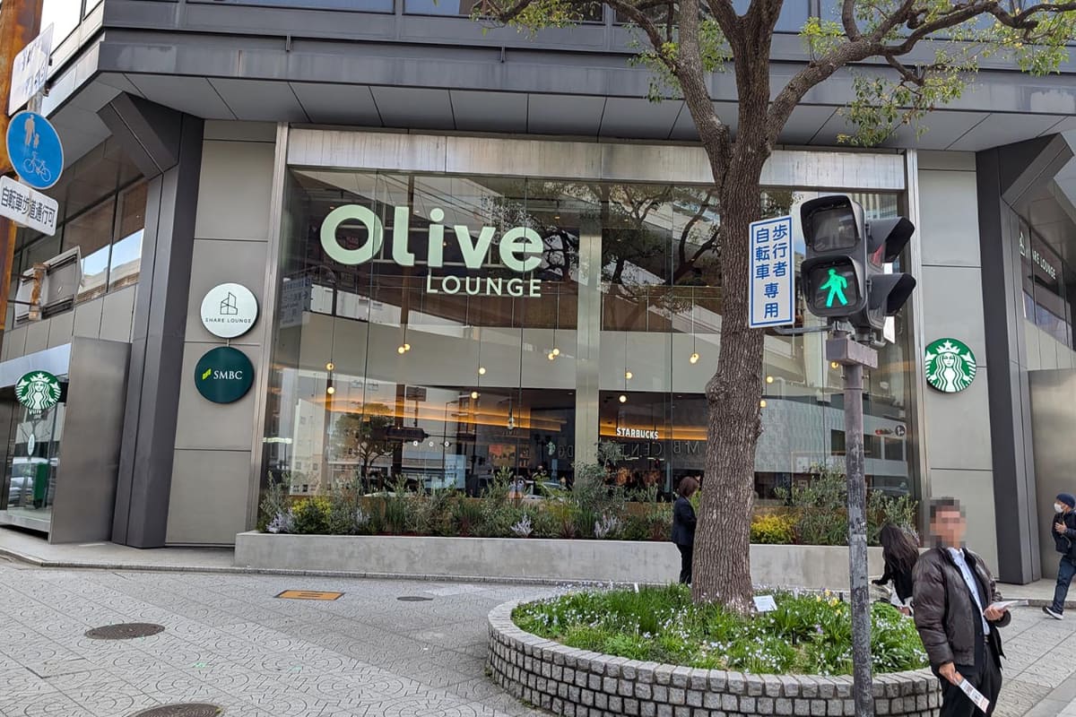 大阪のビジネス街の中心に新設された「Olive LOUNGE 船場」