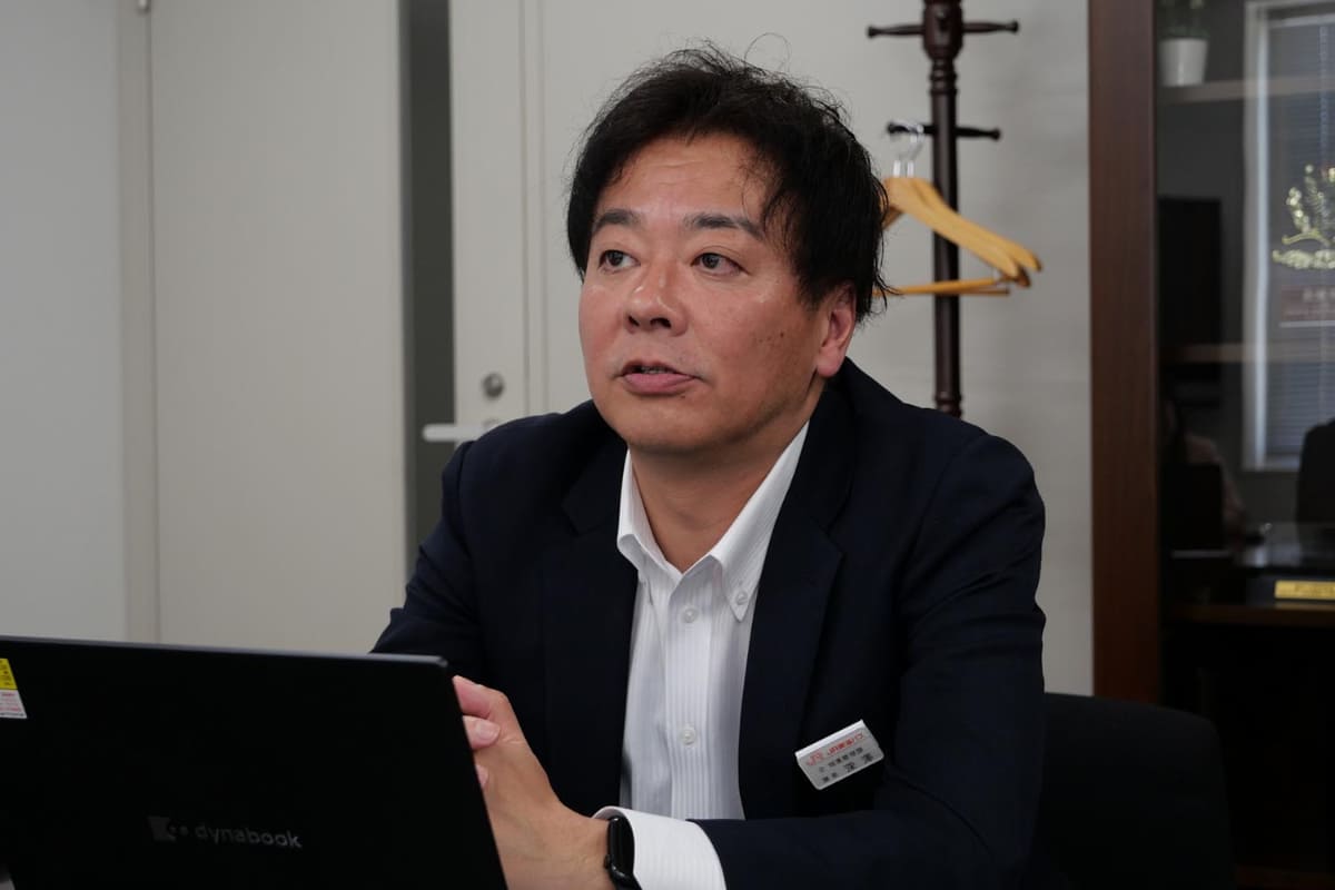 JR東海バス 企画営業部 営業管理課 課長の深澤敬義氏