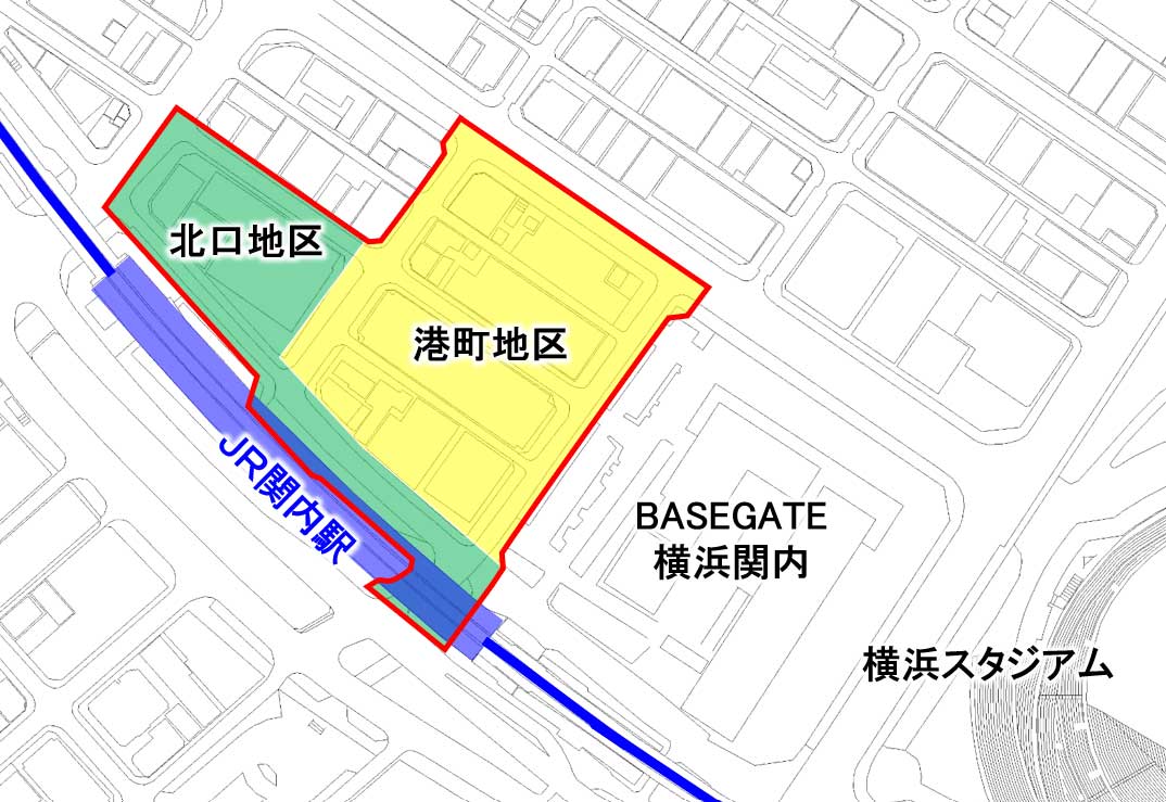 位置図(提供：横浜市)