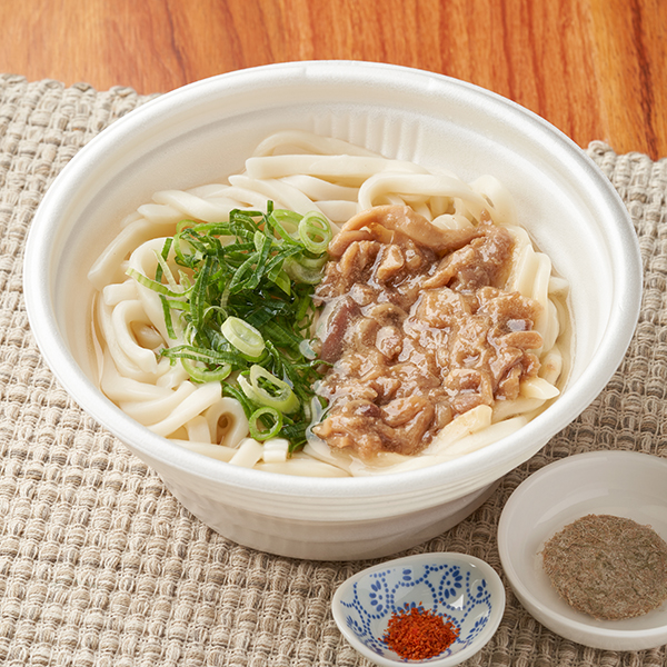 資さんうどん監修 かしわうどん、540円
