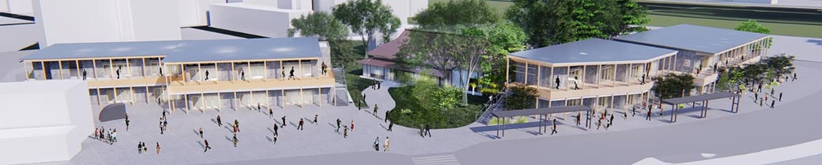 全体外観パース