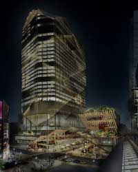 イメージパース(夜景)