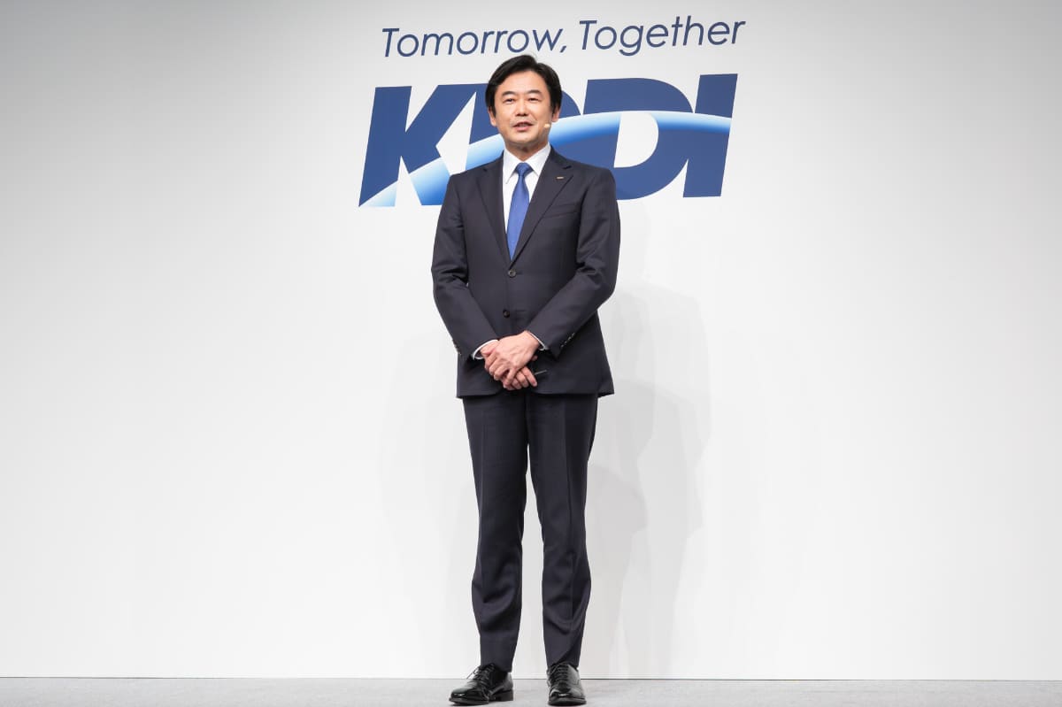 KDDI代表取締役社長 CEOの松田浩路氏