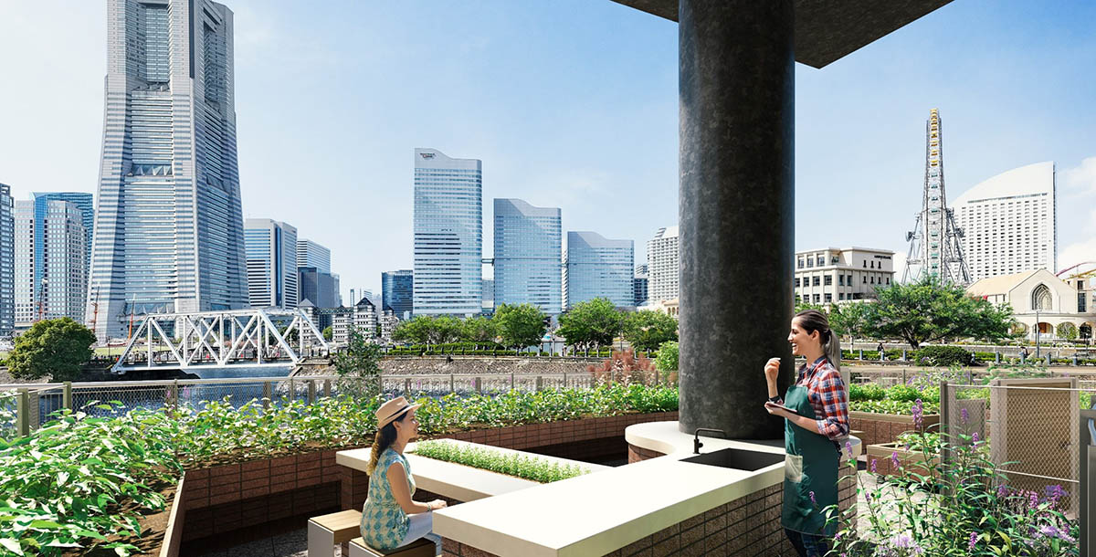 シェア型農園 CGパース