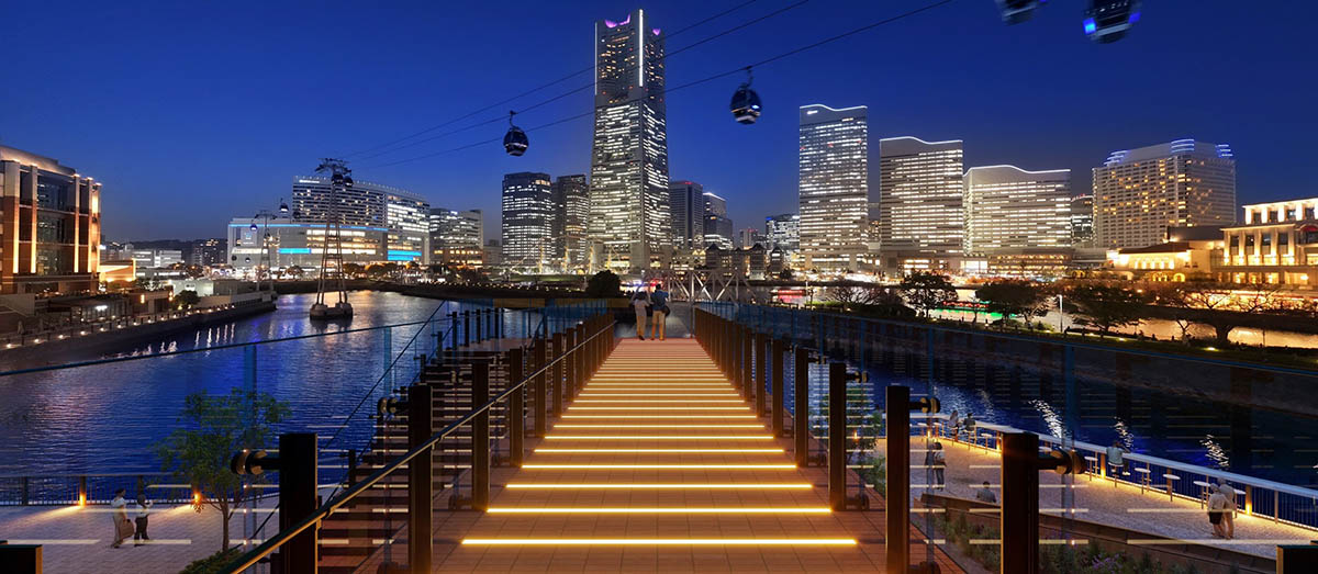 フォトスポット CGパース(西側階段)