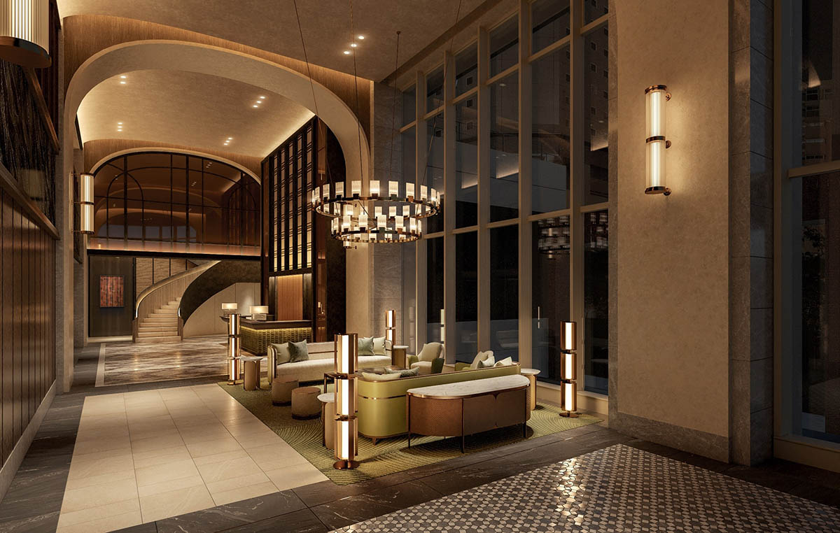 ロビーラウンジ CGパース