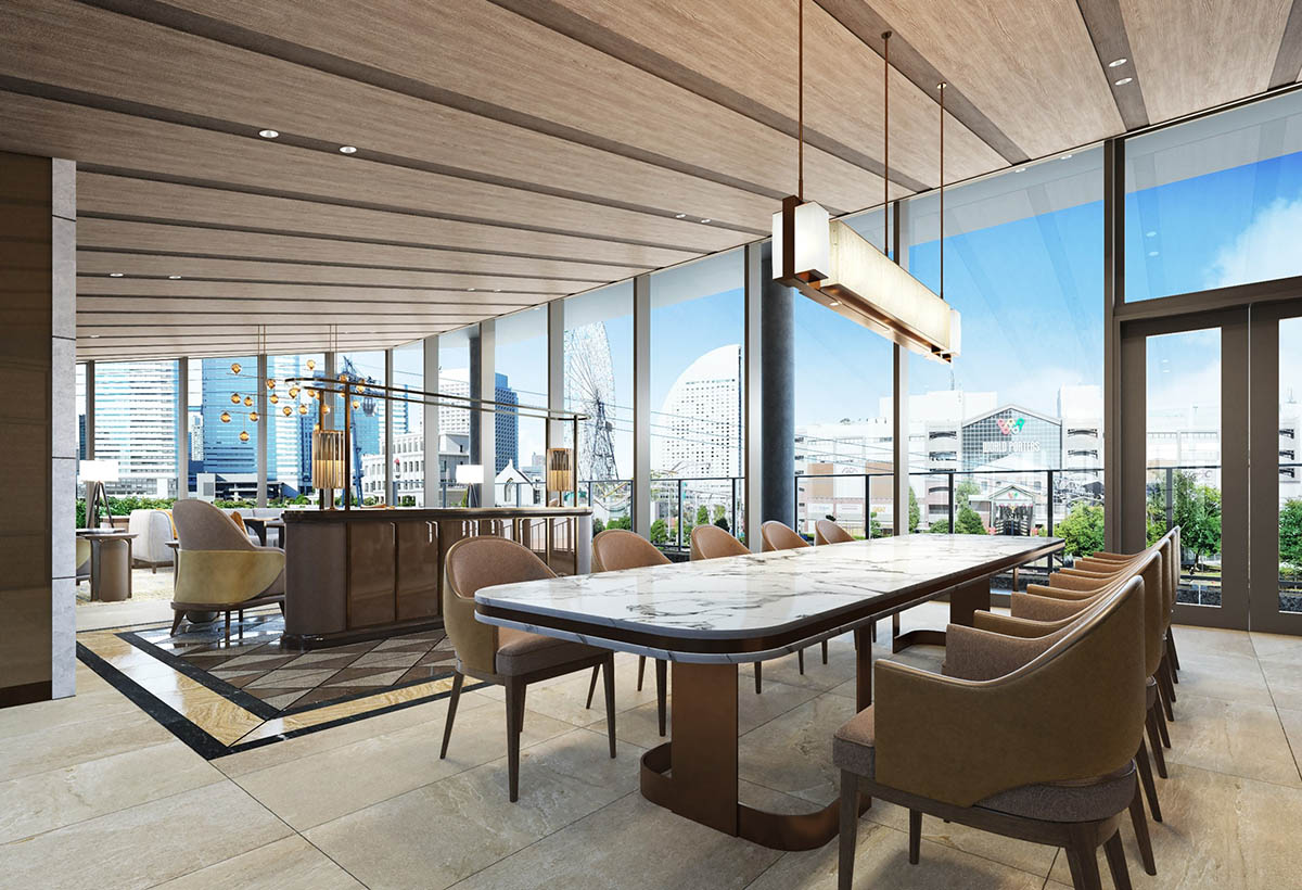 パーティーラウンジ(HANARE) CGパース