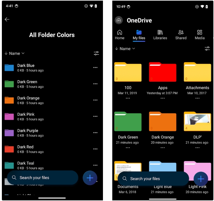 色付きファイルを生成できる