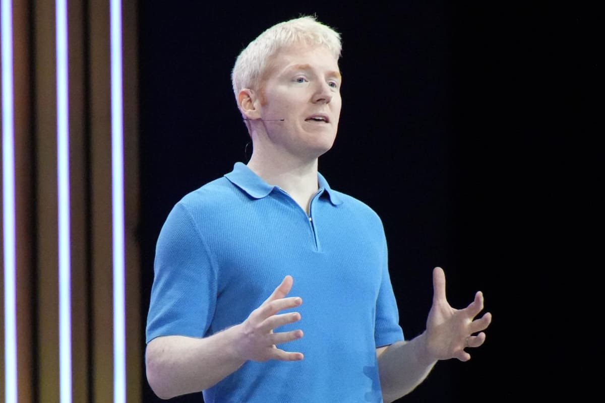 Stripe共同創業者兼CEOのPatrick Collison氏。アイルランド出身で、弟のJohn Collison氏とともに同社を創業した