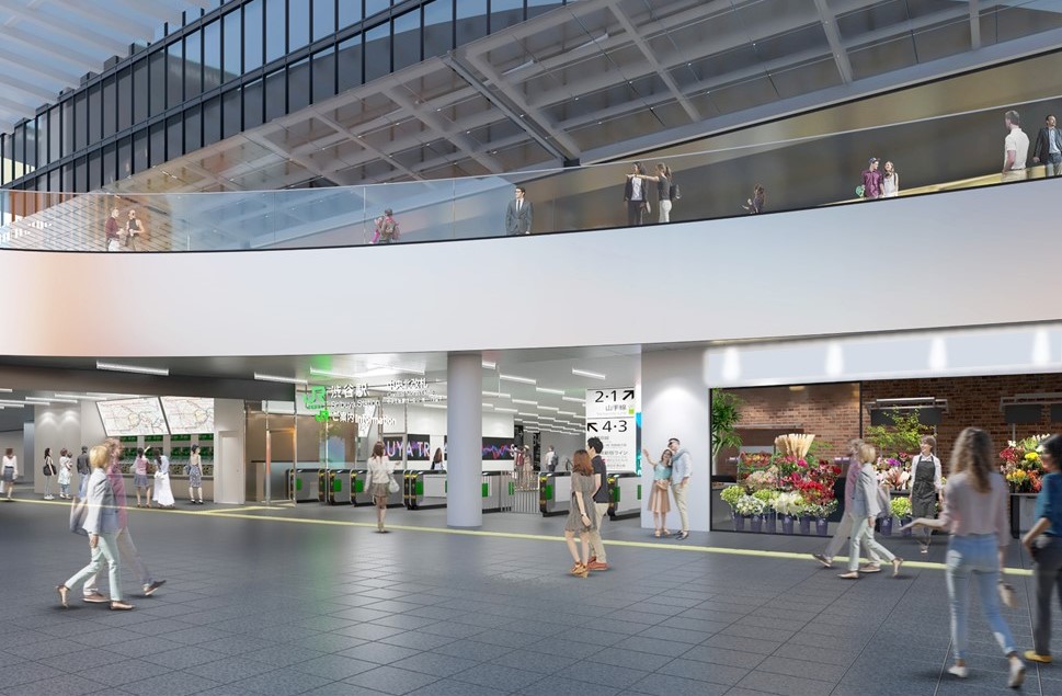 3階改札前コンコースのイメージ