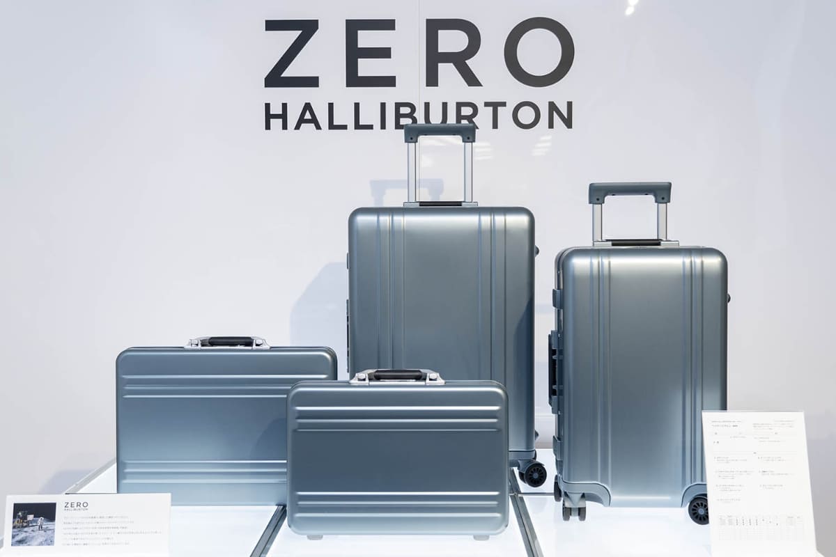 ゼロハリバートン Heritage LineとSlim Aluminium ATTのホライゾンブルー