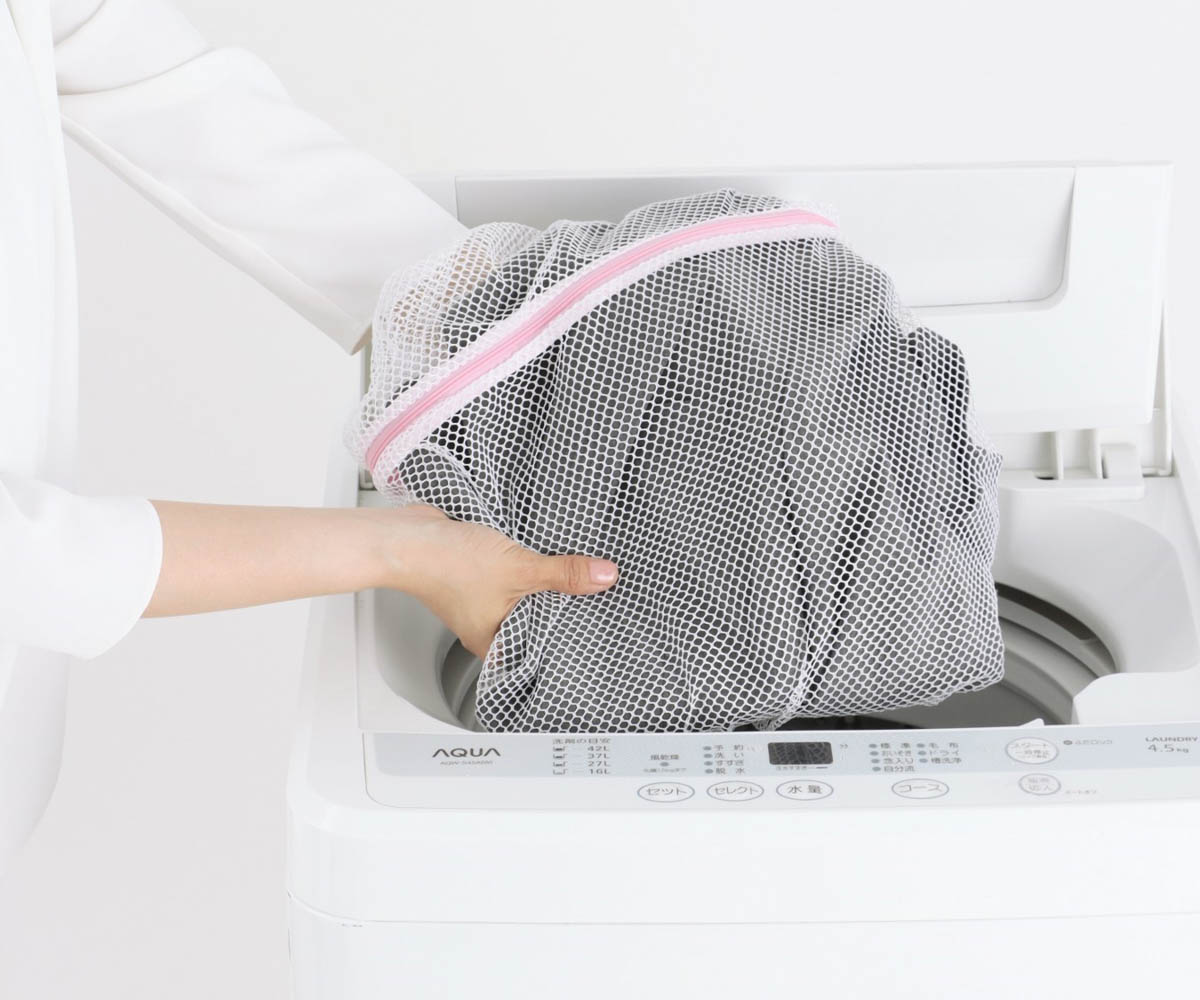 自宅で洗えるウォッシャブル仕様