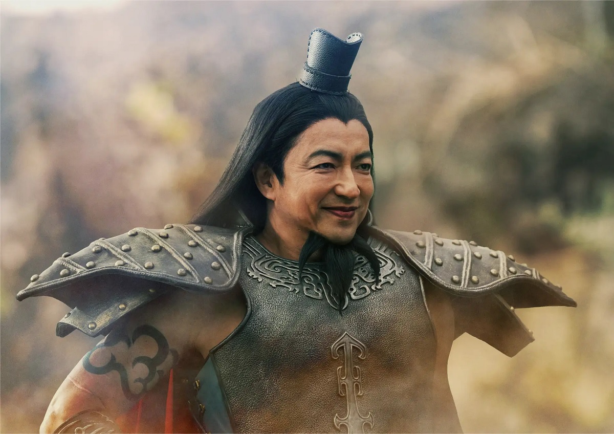 映画「キングダム」シリーズで大沢たかおさんが演じる「王騎」将軍 (C)原泰久／集英社　(C)2024映画「キングダム」製作委員会(『キングダム　大将軍の帰還』ブルーレイ＆DVD 2025年3月12日発売 発売協力：ソニー・ピクチャーズ エンタテインメント 発売・販売元：ハピネット・メディアマーケティング)