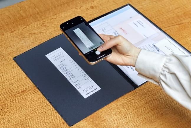 レシート/領収書スキャンホルダー