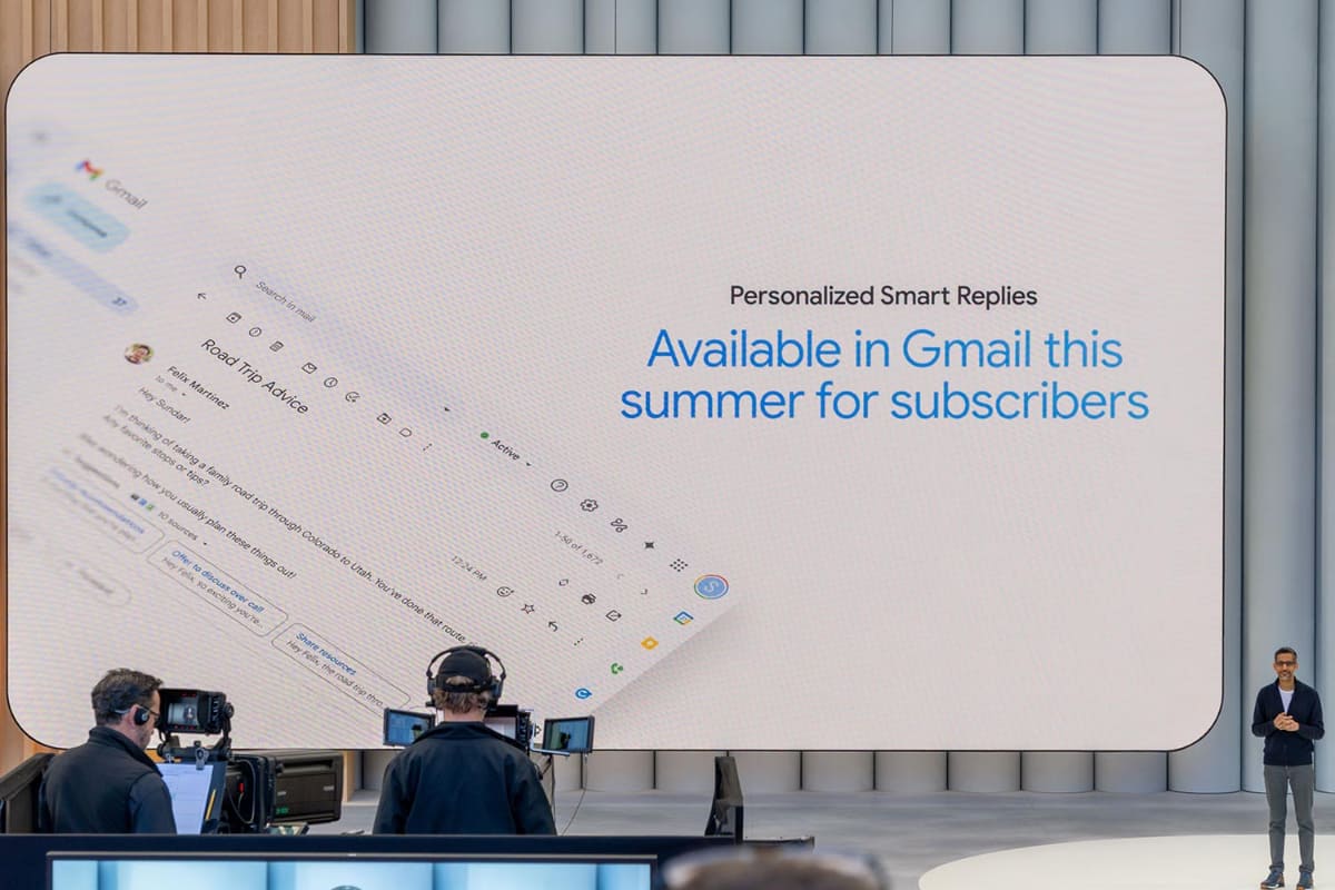 Gmailに「自分のコンテクストに合わせたリプライ」機能が登場