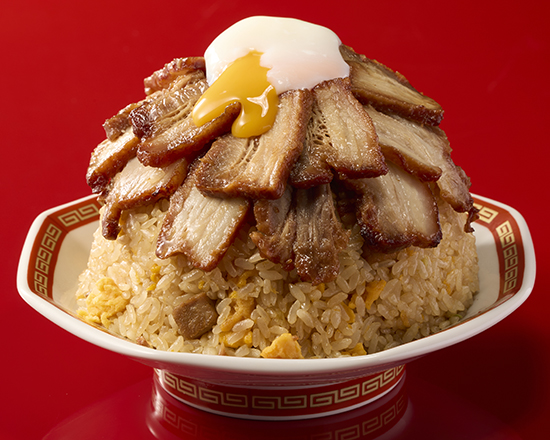 「炙りチャーシュー炒飯店」のチャーハン 炙りチャーシューのせ