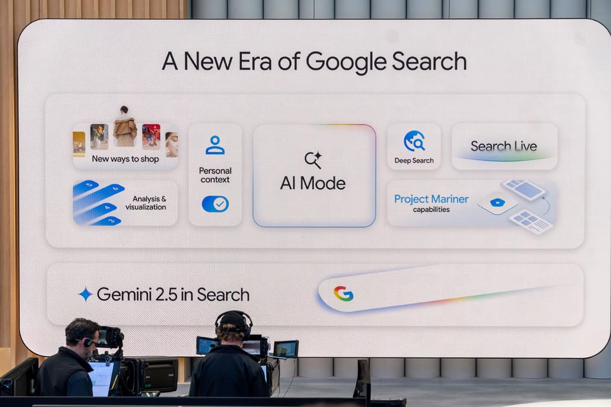 AI Modeをはじめとして、Google 検索にAIが入っていく