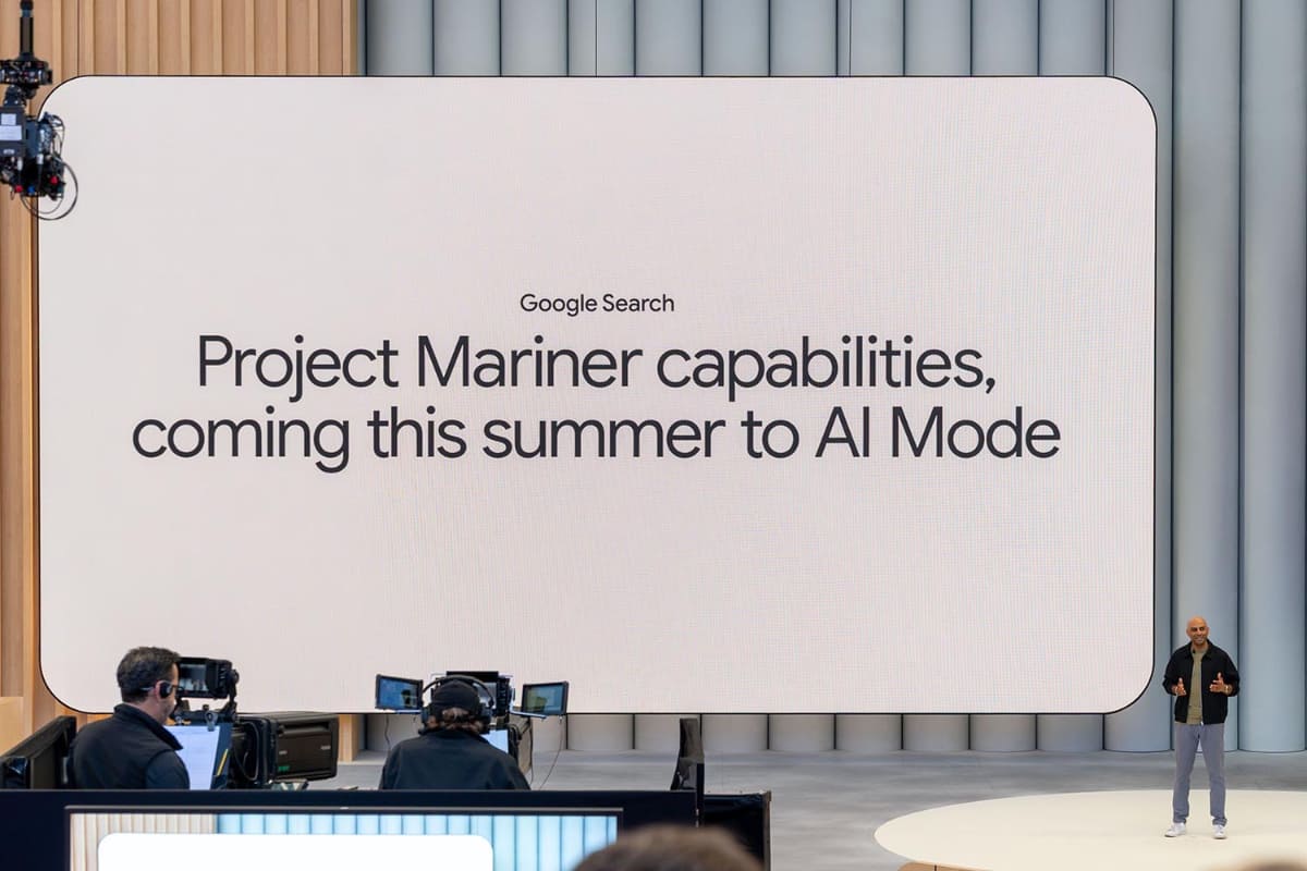 アメリカの場合夏には、AI検索(AI Mode)の中にもProject Marinerによるエージェント機能が組み込まれる