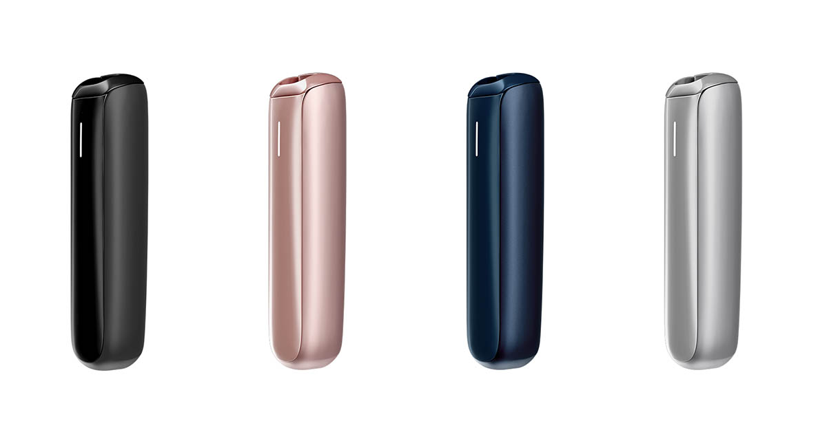 左から、ジェットブラック、ローズゴールド、ネイビーブルー、ルナシルバー