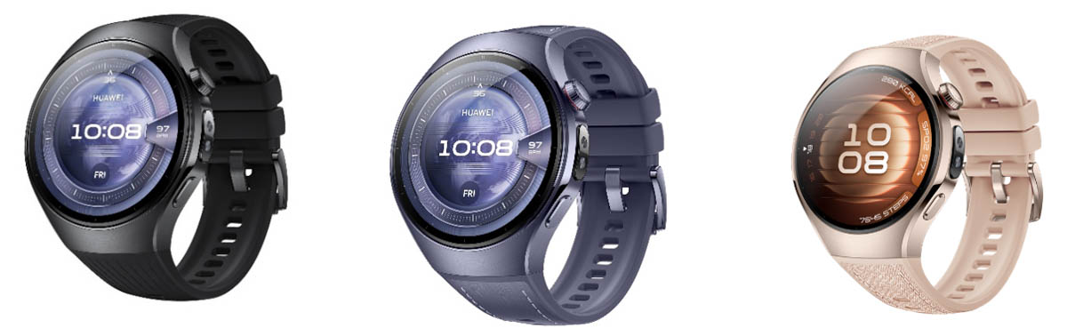 左からブラック、パープル、ベージュ