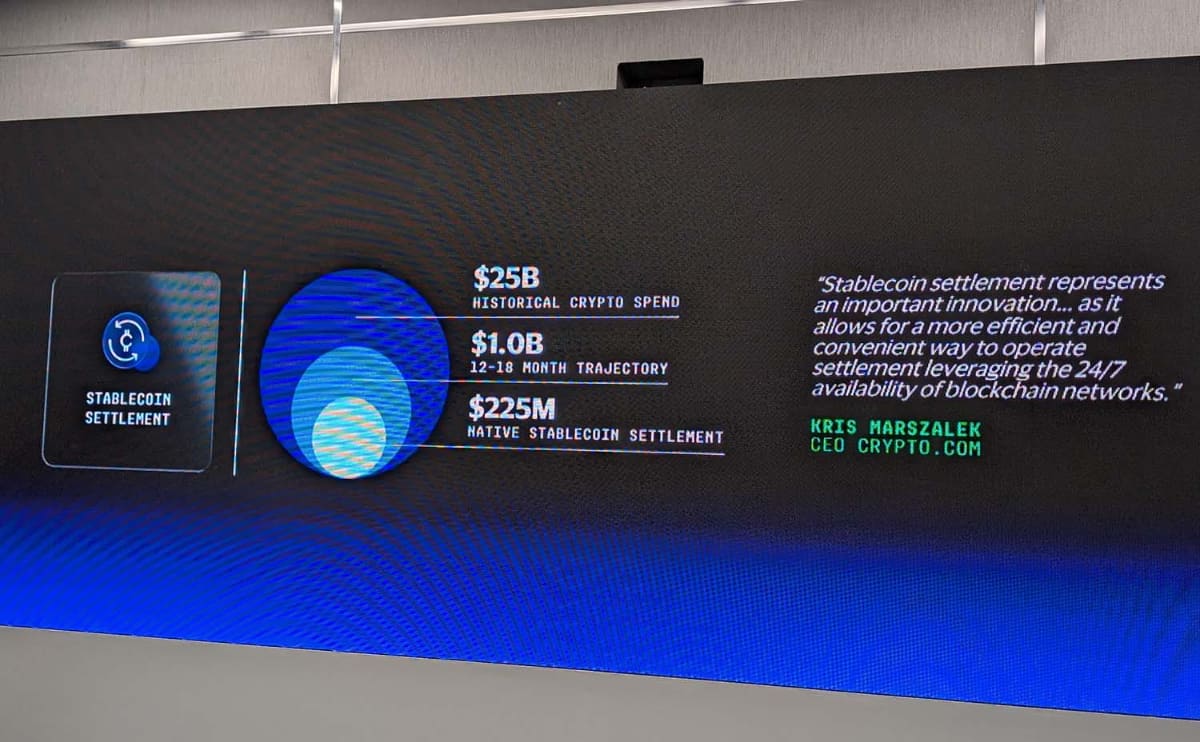 ステーブルコインでの取引ボリュームはまだまだ少ないが、今後の成長が見込まれている