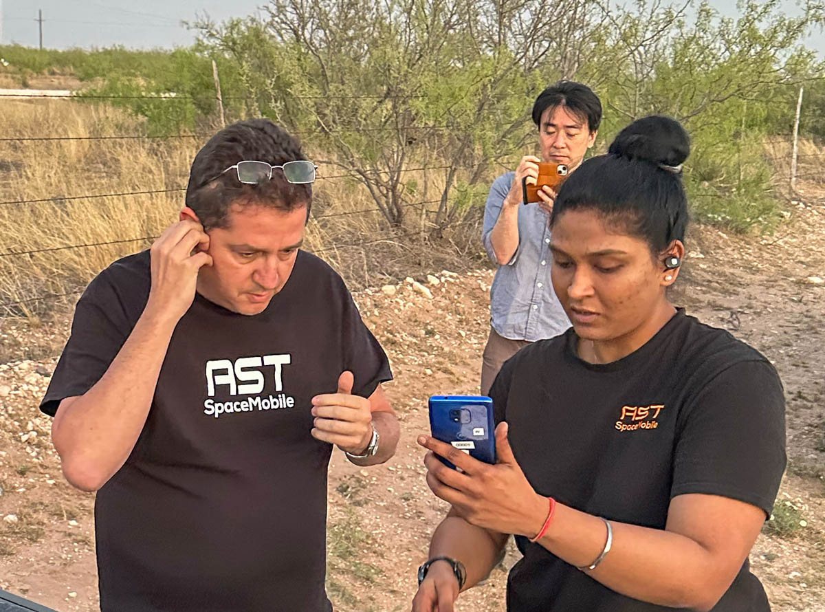 緊急メッセージにとどまらず、音声通話やブロードバンド接続を目指すAST Spacemobile(Credit: AST Spacemobile)