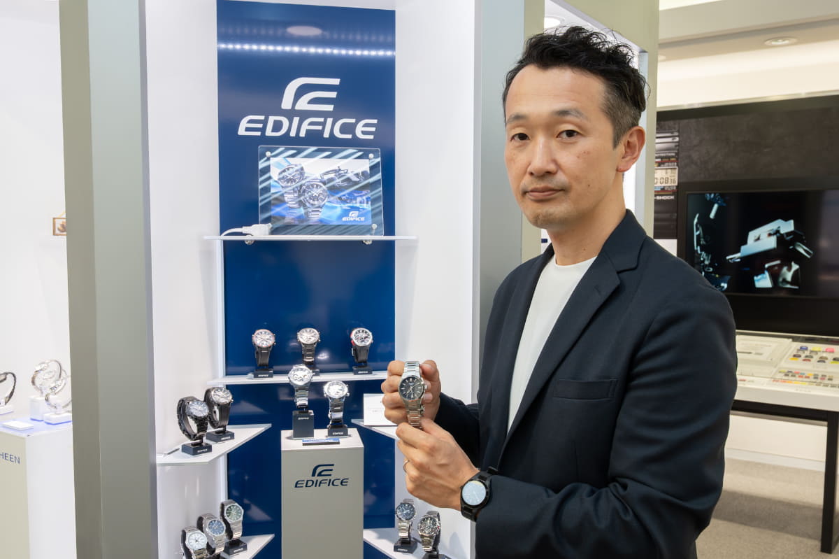 カシオ計算機の小島直氏