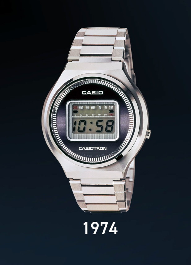 1974年に発売された「カシオトロン QW02」
