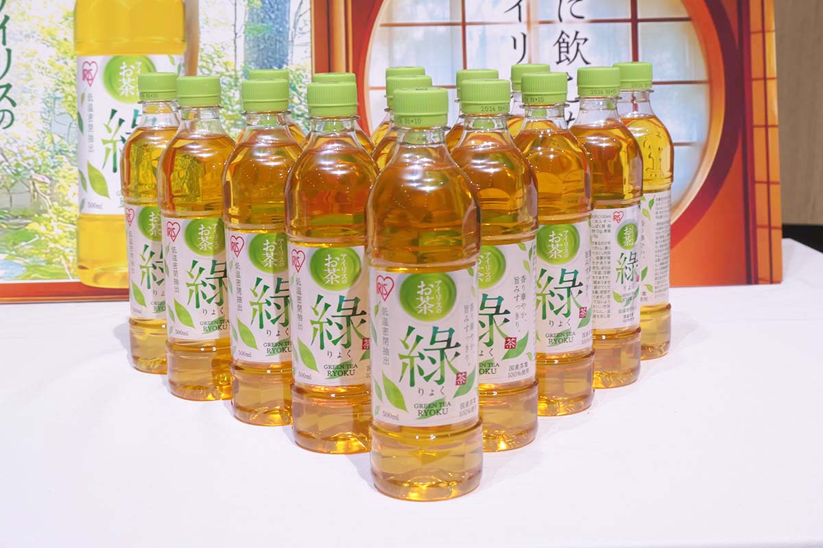 アイリスオーヤマ初の緑茶「綠(りょく)」