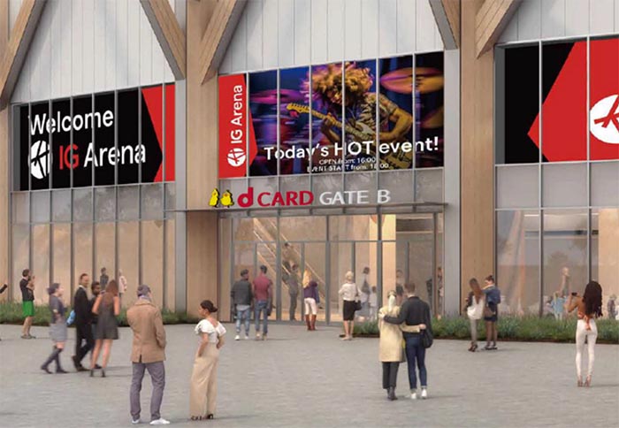 IGアリーナのdカード専用ゲート