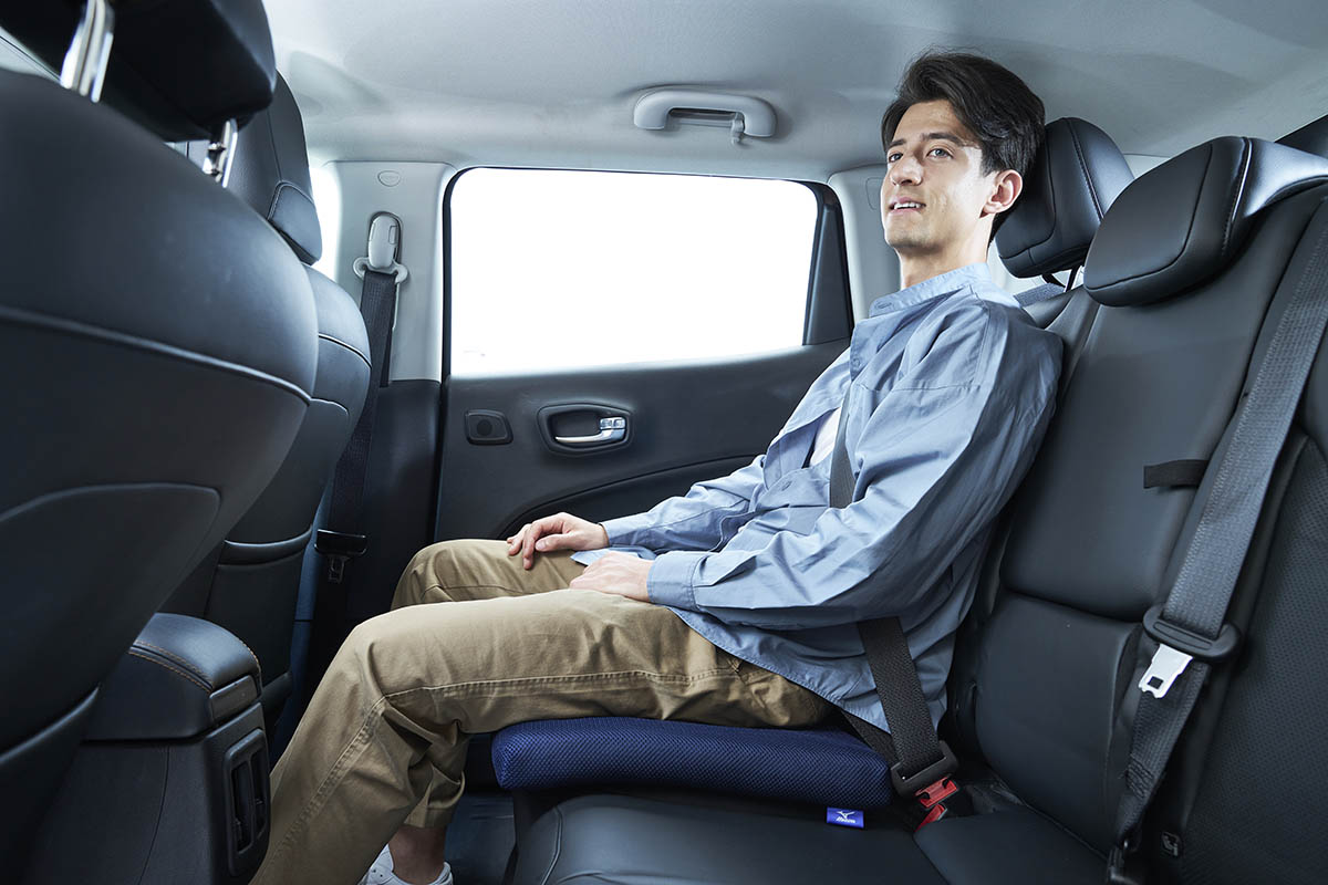 車移動での使用イメージ