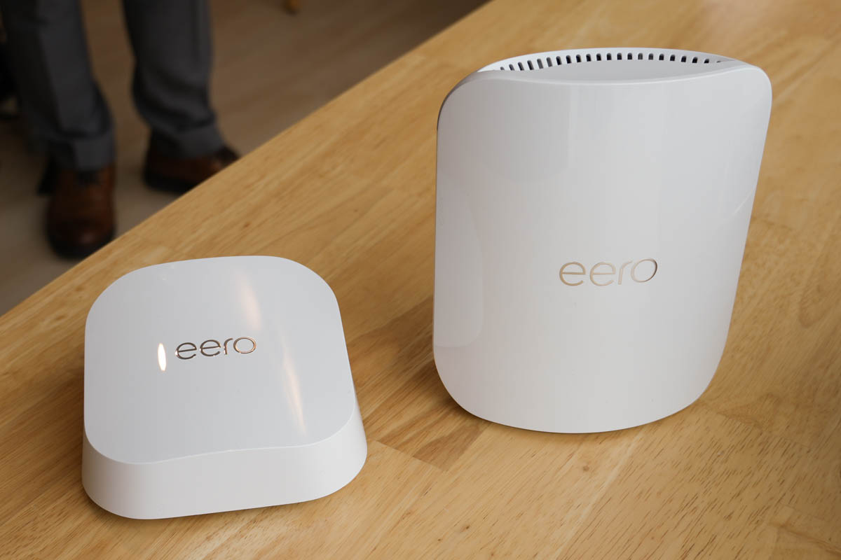 eero 7(左)とeero Pro 7