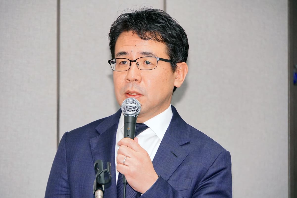 キャリアの競争軸が経済圏に変わり、インフラシェアリングに対する潮目が変わったと話す田中氏