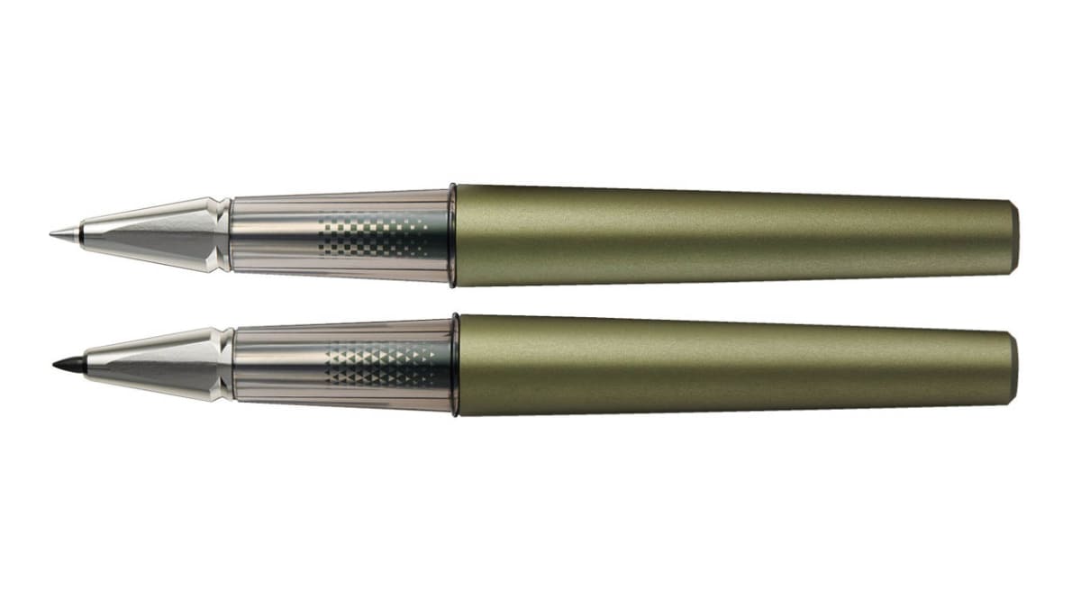 (上)ローラーボール、(下)ファインライター