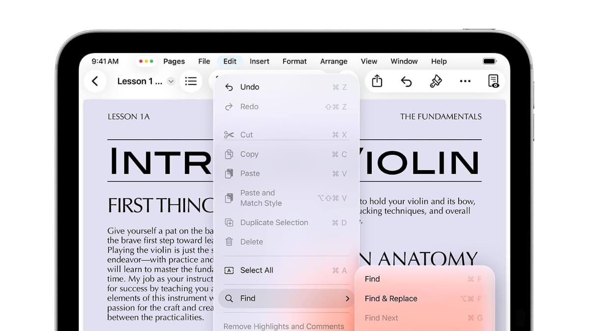 Macっぽい「メニュー」も実装