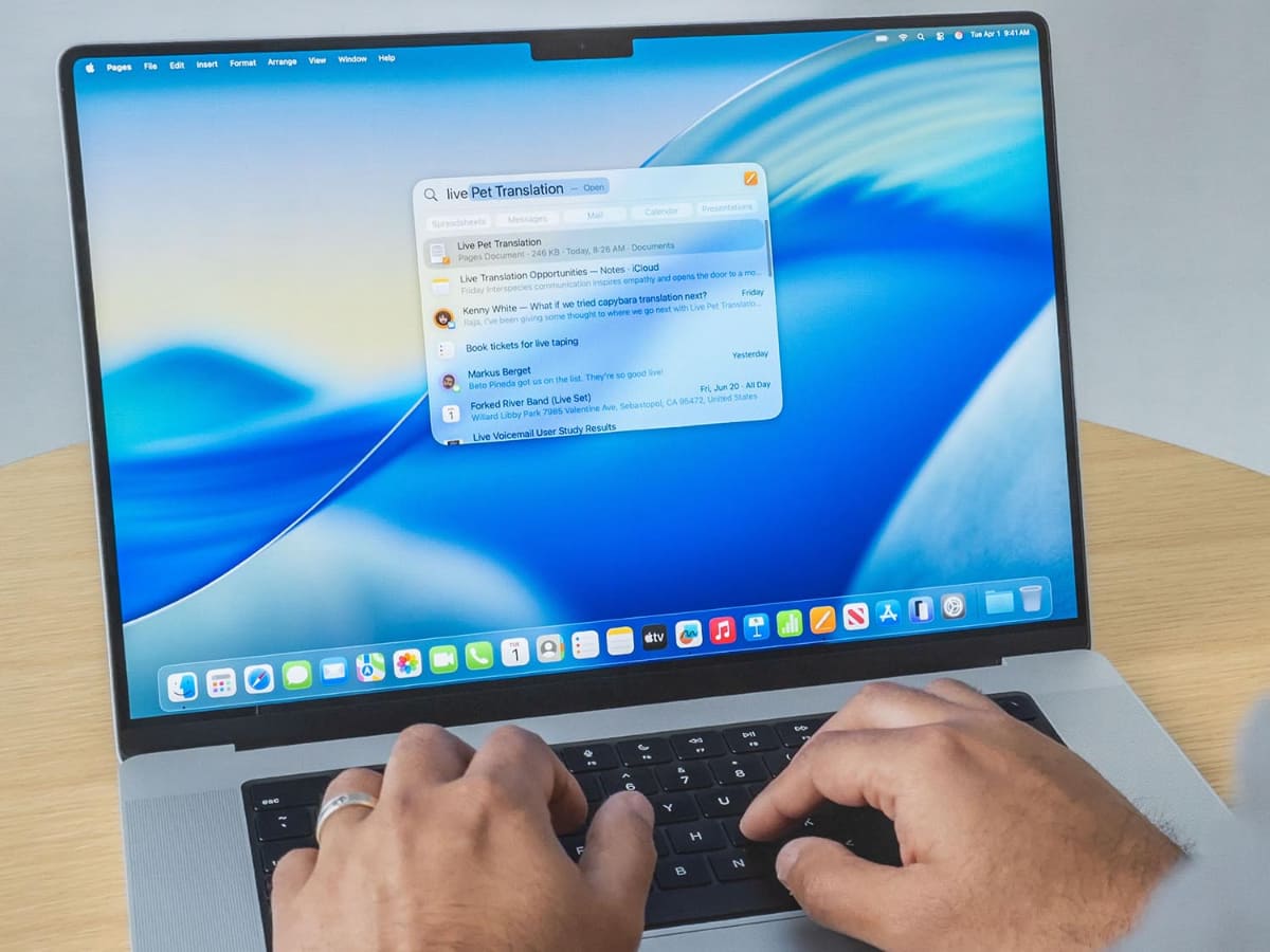 キーボード重視でmacOSはSpotlightを強化した