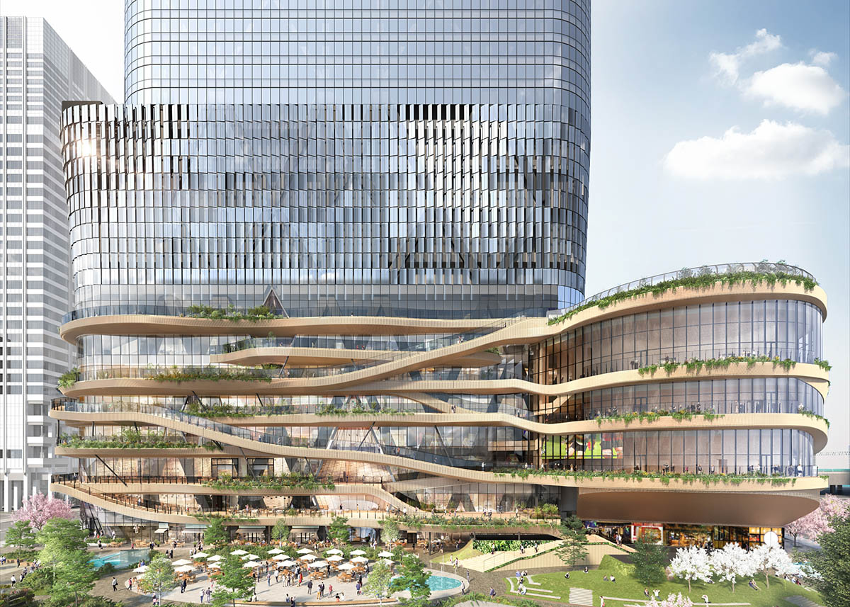 低層部イメージ(提供：三菱地所設計)