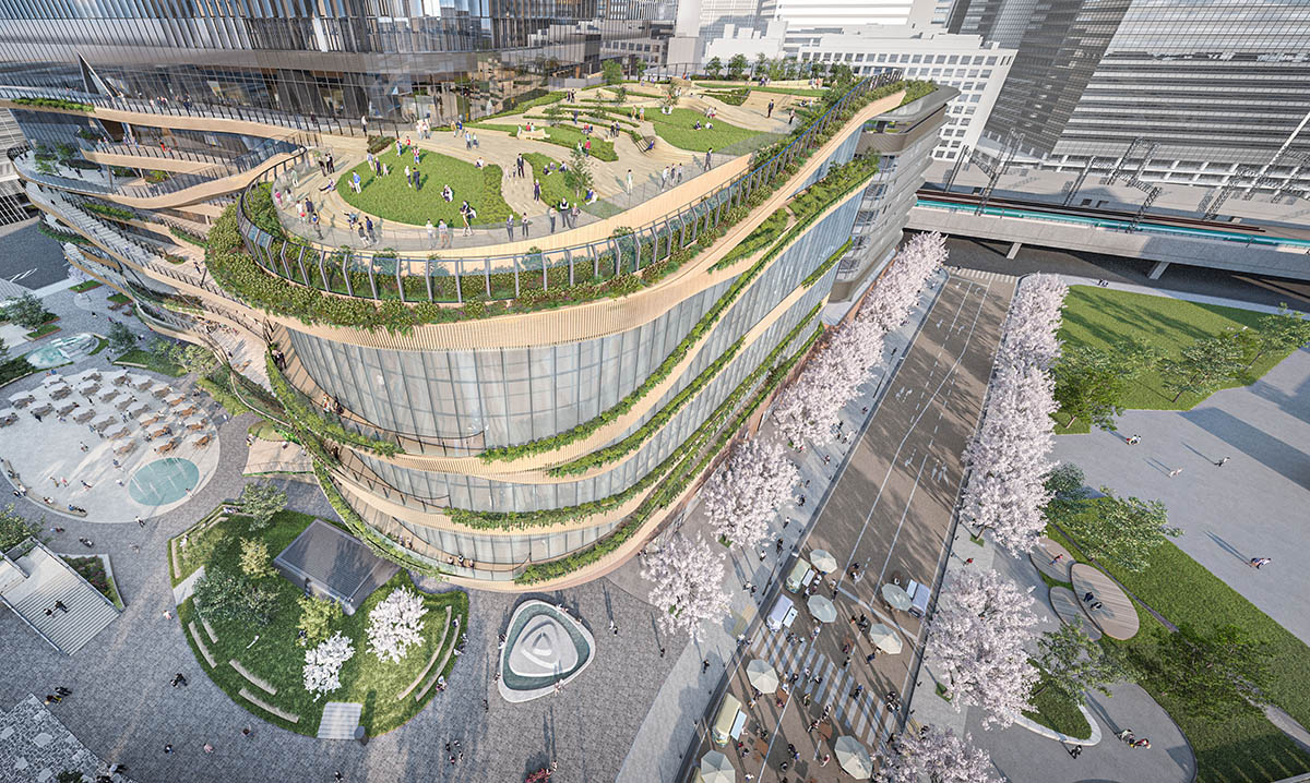 低層部イメージ(提供：三菱地所設計)