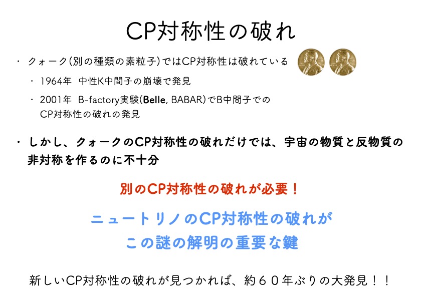 クォークのCP対称性の破れだけでは、宇宙の物質と反物質の非対称を作るのには不十分